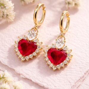 Valentine Special Heart Earrings
